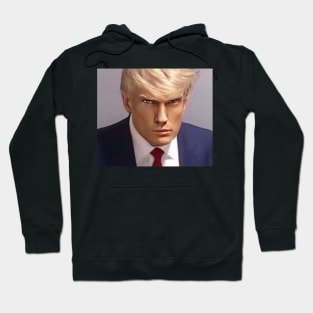 Trump Anime Mugshot Hoodie